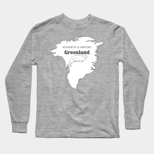 Authentic Greenland Version 1 Long Sleeve T-Shirt